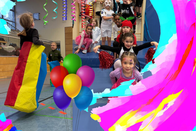 Bunte Faschingsparty an der Erlenbachschule