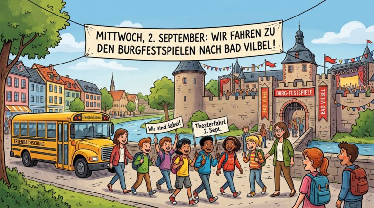 Auf ins Theater! Unsere Schulfahrt zu den Burgfestspielen nach Bad Vilbel!